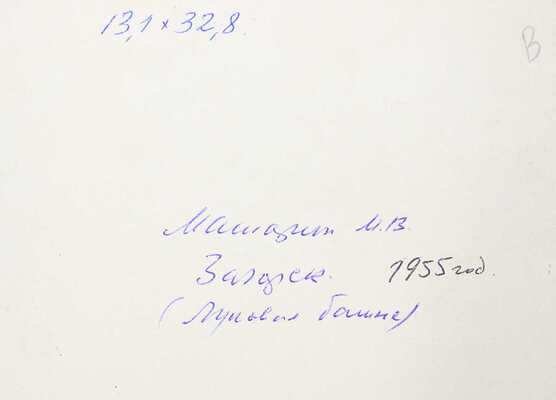 Маторин Михаил Владимирович. Загорск. Луковая башня